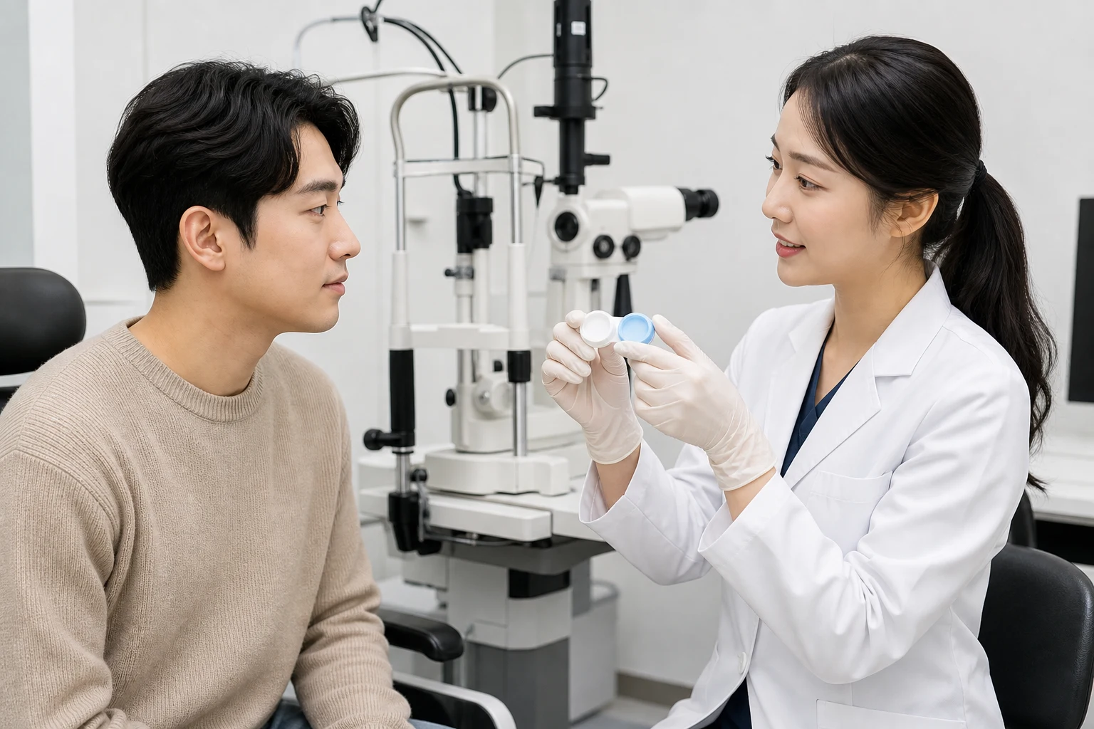 서울 콘택트렌즈 안과